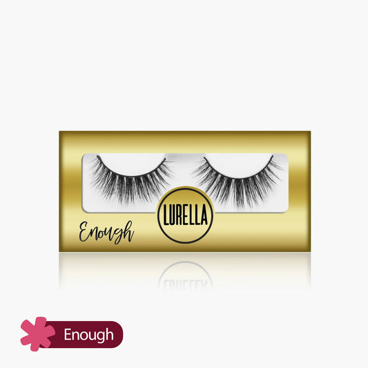 Lurella 3D Mink Eyelashes Enough 1 Piece