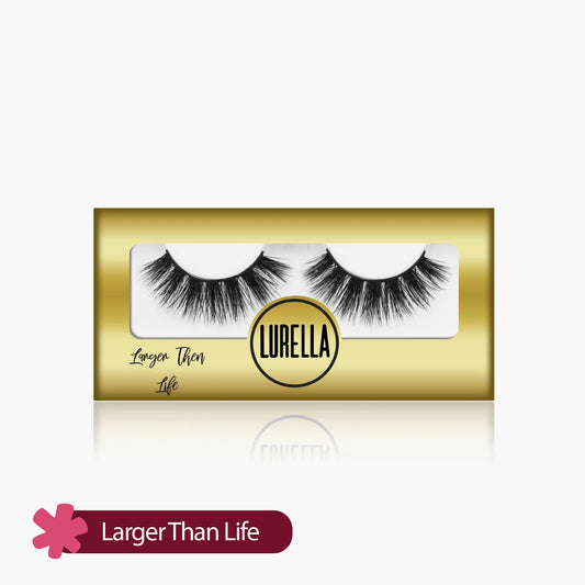 Lurella 3D Mink Eyelashes Larger Than Life 1 Piece