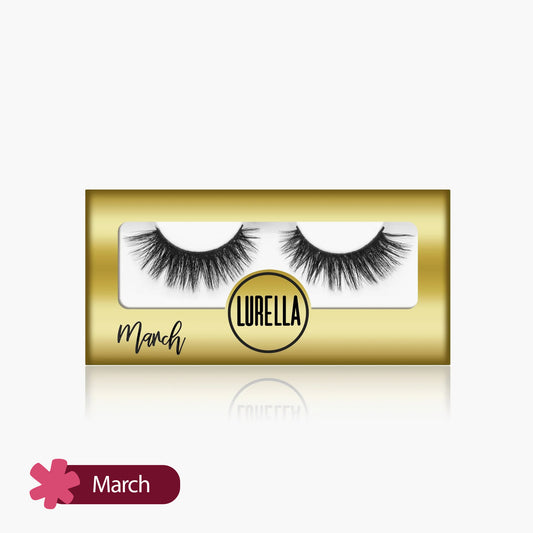Lurella 3D Mink Eyelashes March 1 Piece