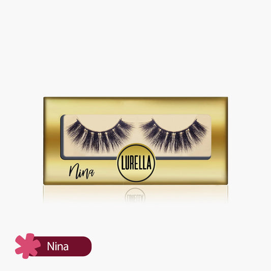 Lurella 3D Mink Eyelashes Nina 1 Piece