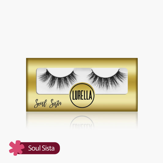 Lurella 3D Mink Eyelashes Soul Sista 1 Piece