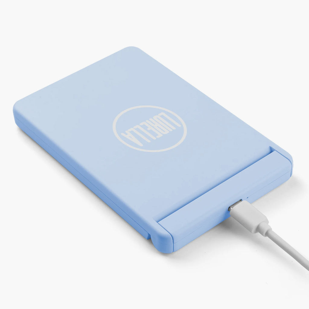 Lurella Glambright LED Handheld Mirror Blue 1 Piece