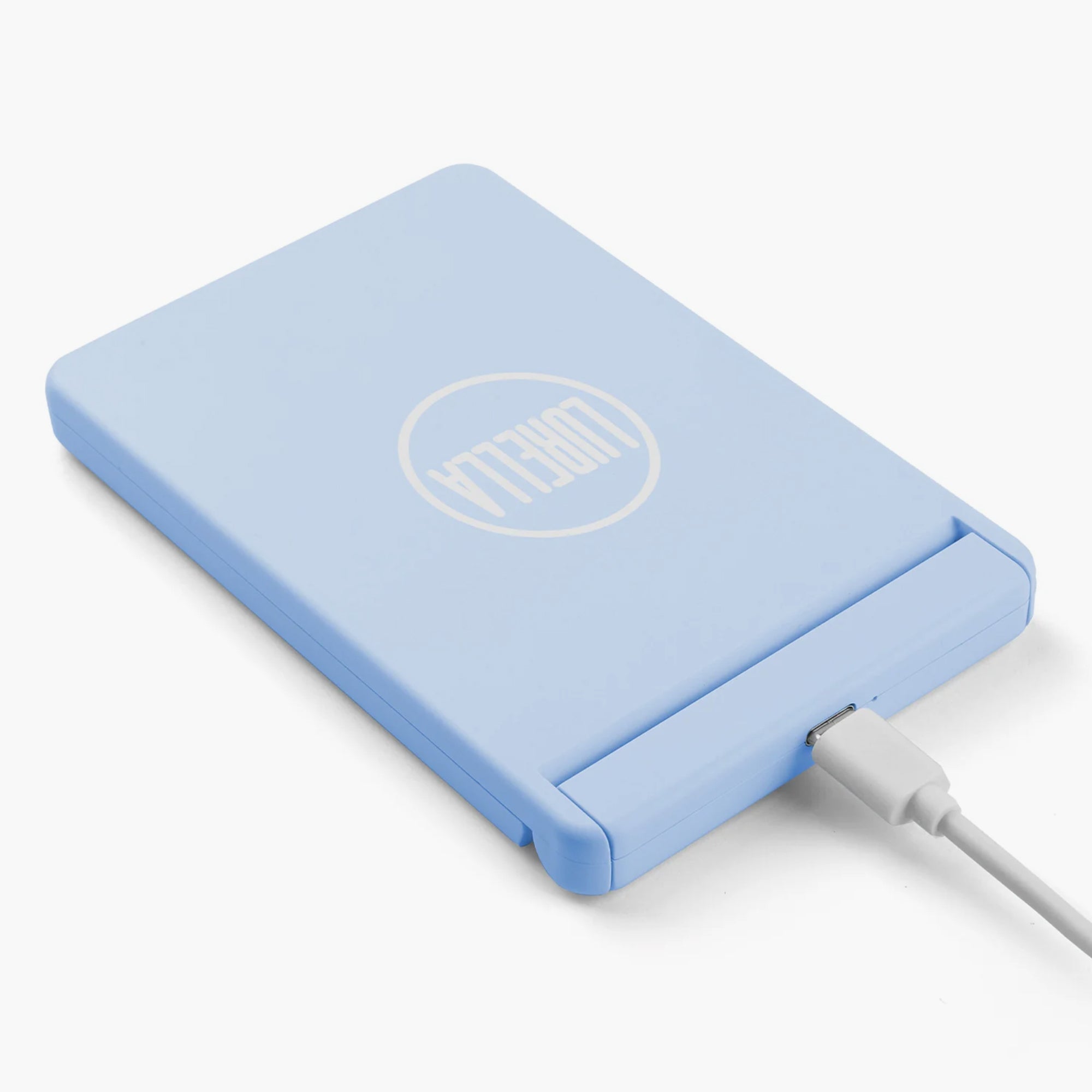 Lurella Glambright LED Handheld Mirror Blue 1 Piece