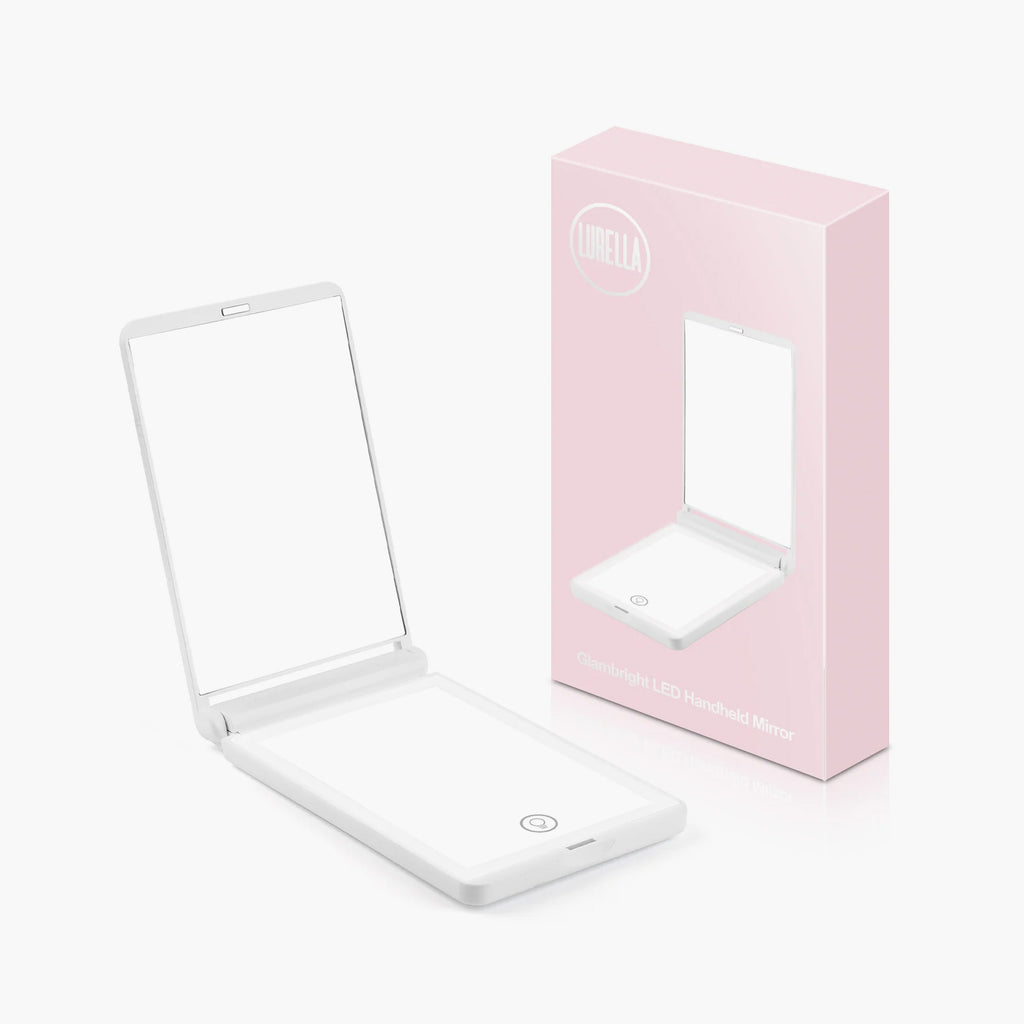 Lurella Glambright LED Handheld Mirror White 1 Piece