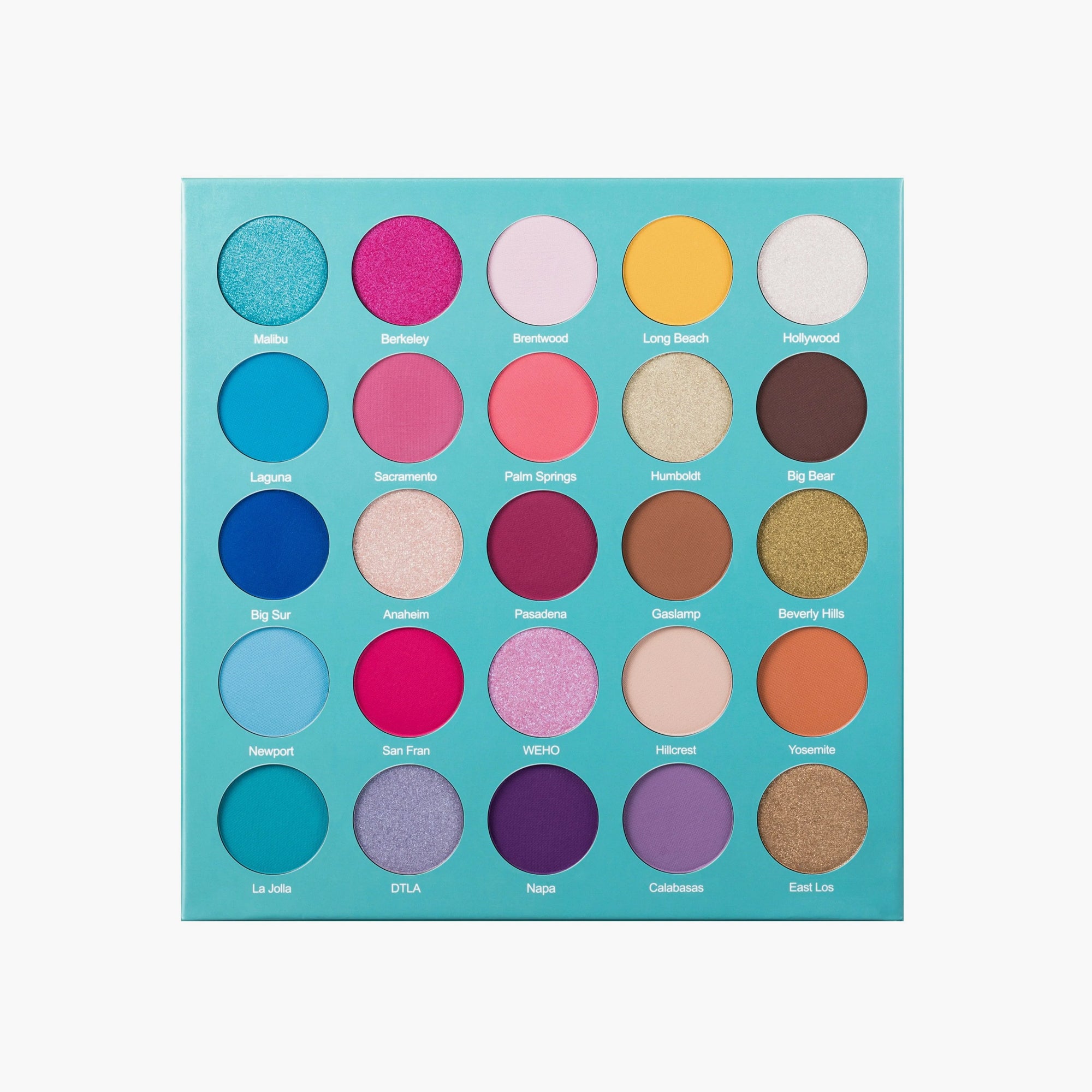 Lurella Golden State California Eyeshadow Palette 24.7gm