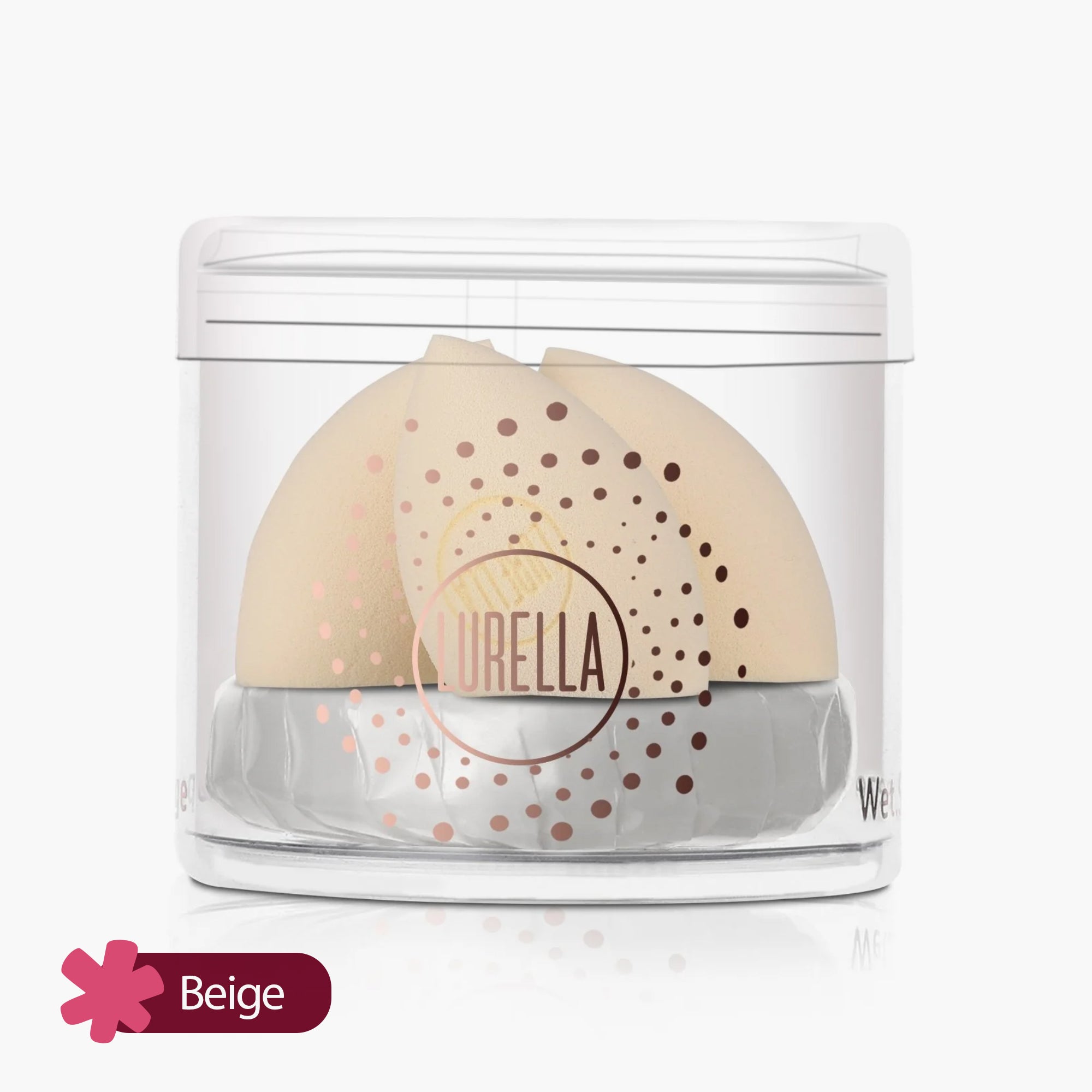 Lurella Mini Angled Sponge Beige Pack