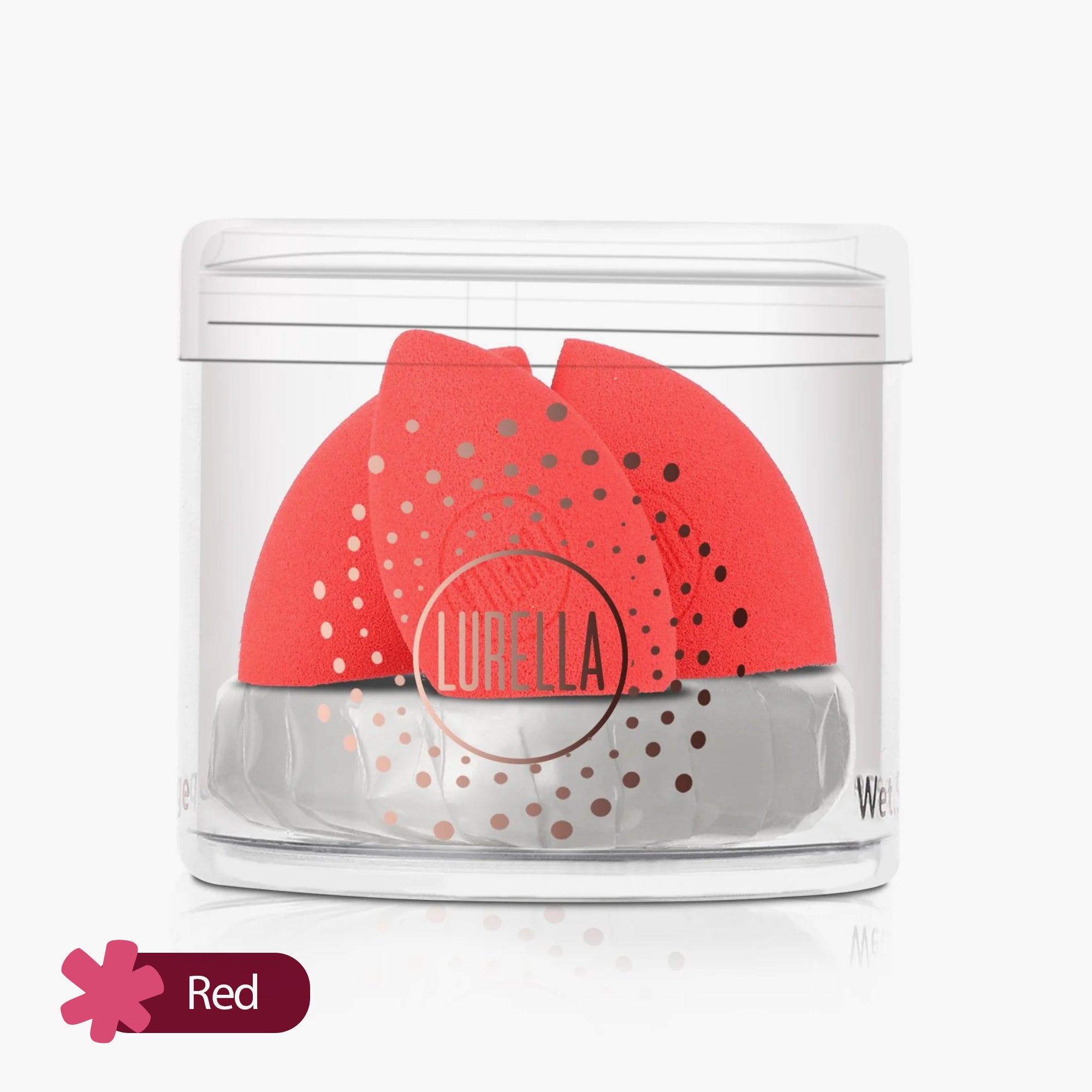 Lurella Mini Angled Sponge Red Pack