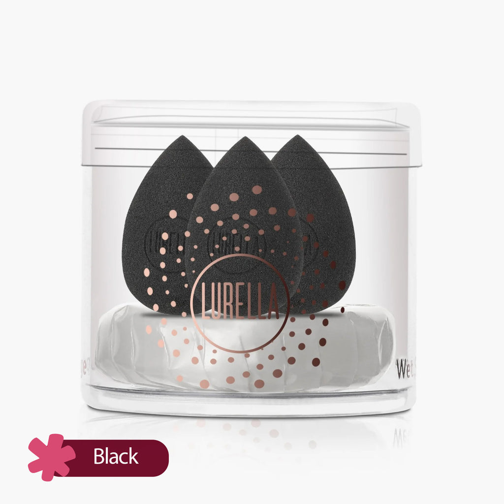 Lurella Mini Teardrop Sponge Black Pack
