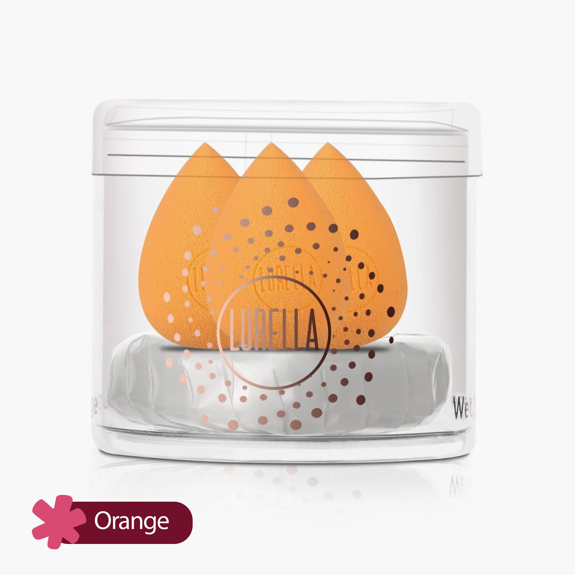 Lurella Mini Teardrop Sponge Orange Pack