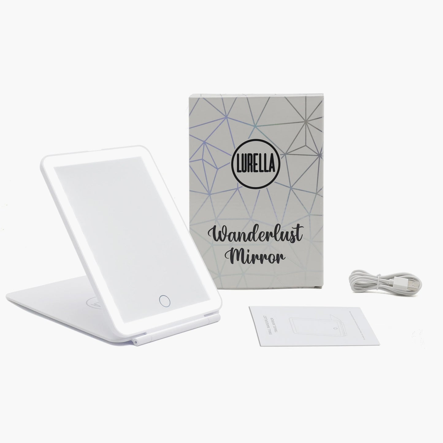 Lurella Mini Wanderlust Mirror White 1 Piece