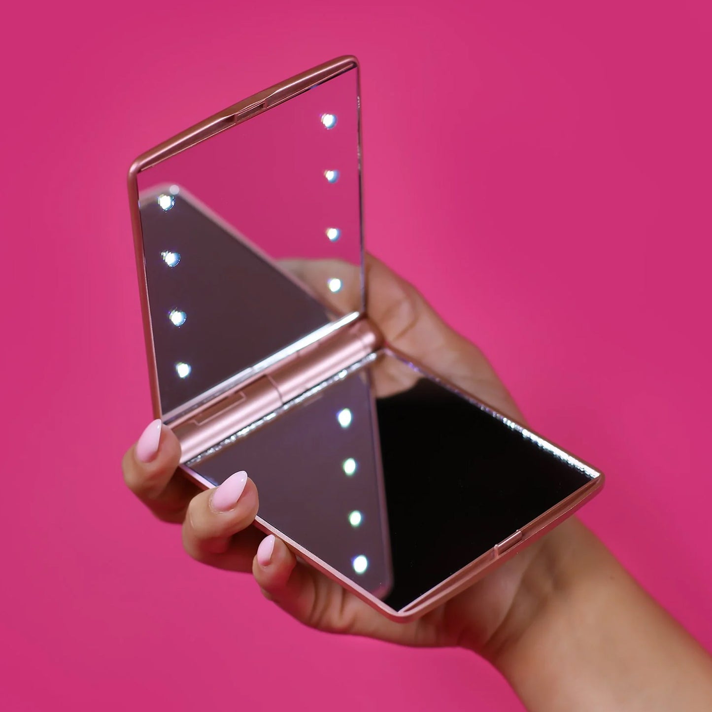 Lurella Rose Gold Rush Compact Mirror 1 Piece
