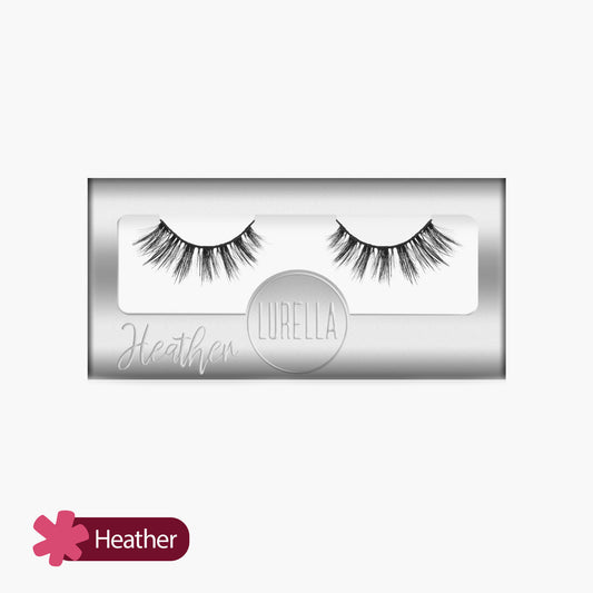 Lurella Synthetic Eyelashes Heather 1 Piece