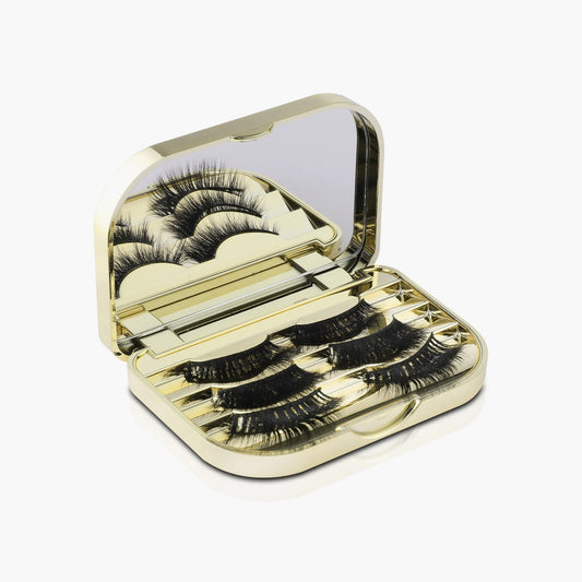 Lurella Travel Lash Box Gold 1 Piece