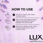 Lux Botanicals Lavender & Lotus Flower Oil Hand Wash Refill Pouch