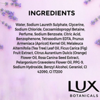 Lux Botanicals Lavender & Lotus Flower Oil Scent Hand Wash