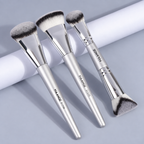 MAANGE Makeup Brush Set Silver