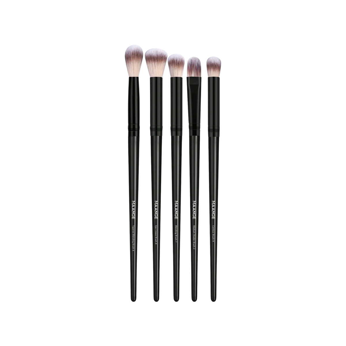 MAANGE Professional Eye Makeup Brush Set Black