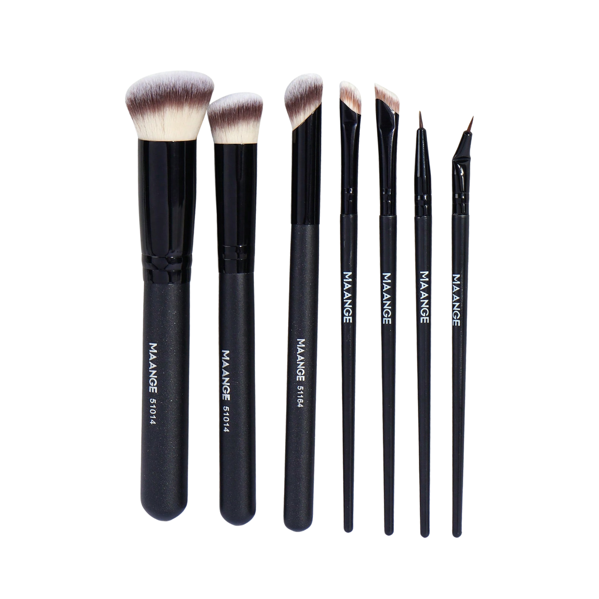 MAANGE Professional Makeup Brush Set Black