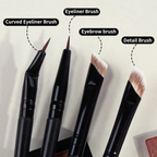 MAANGE Professional Makeup Brush Set Black