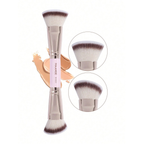 MAANGE Soft Professional Dual Ended Foundation Brush Pink