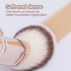 MAANGE Soft Professional Dual Ended Foundation Brush Pink