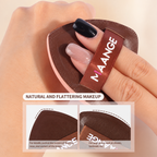 MAANGE Triangle Air Cushion Powder Puffs Coffee Brown