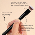 MAANGE Triangle Makeup Brush Black