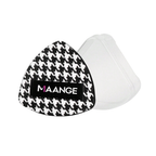 MAANGE Triangle Makeup Sponge With Storage Box Black & White