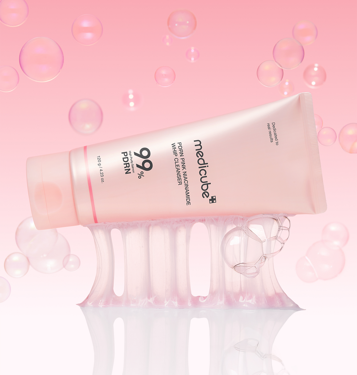 medicube pdrn pink niacinamide whip cleanser 120gm price