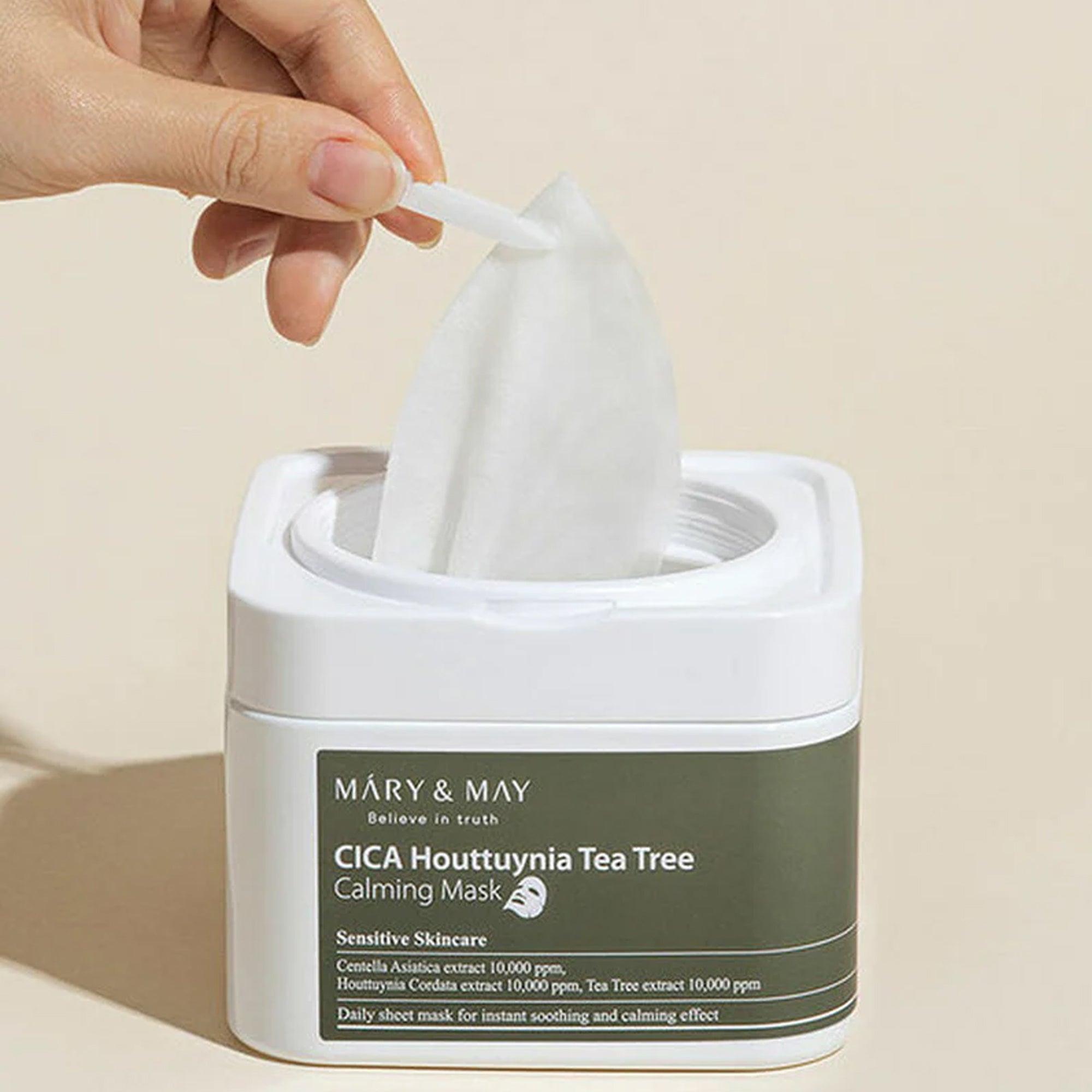 Mary&May CICA Houttuynia Tea Tree Calming Mask 70 Pieces