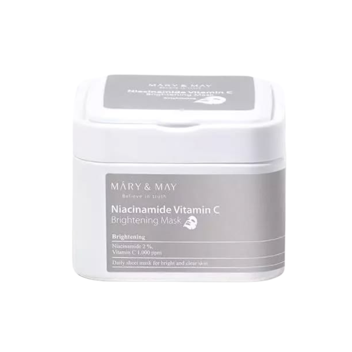 Mary&May Niacinamide Vitamin C Brightening Mask 30 Pieces
