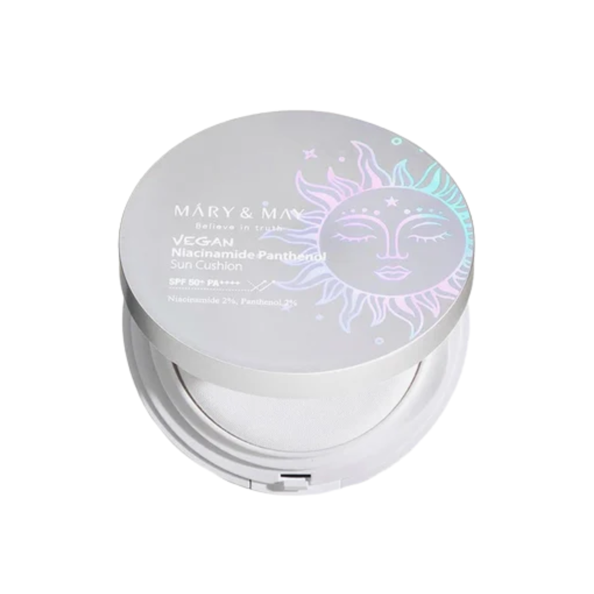Mary&May Vegan Niacinamide Panthenol Sun Cushion SPF50+ PA++++ 25gm