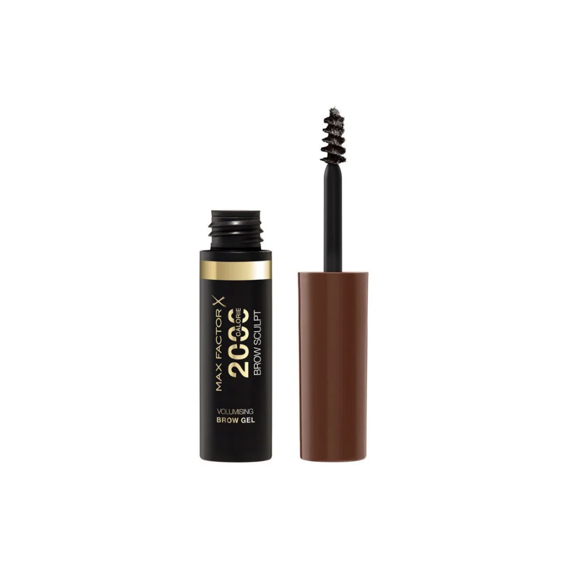 Max Factor 2000 Calorie Volumising Brow Gel 4.5ml - 04 Black Brown