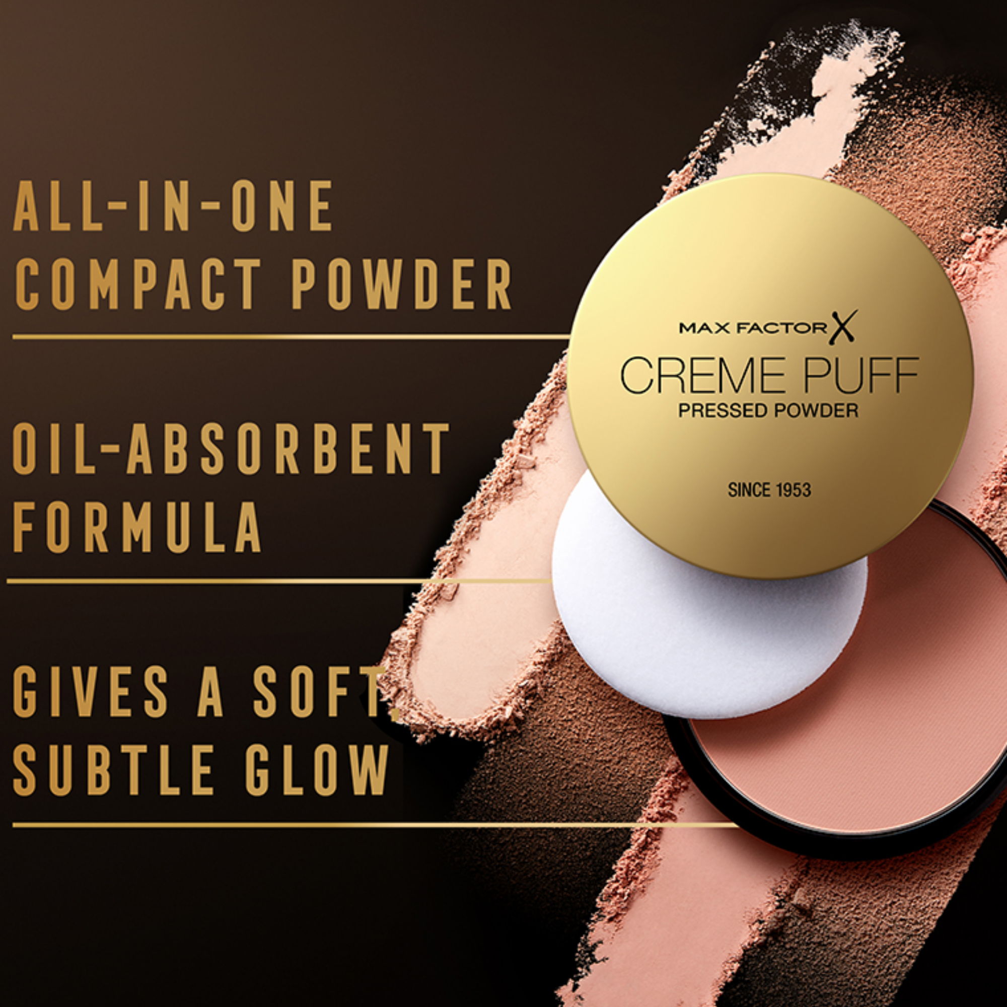 Max Factor Creme Puff Pressed Powder 14gm shades in Pakistan