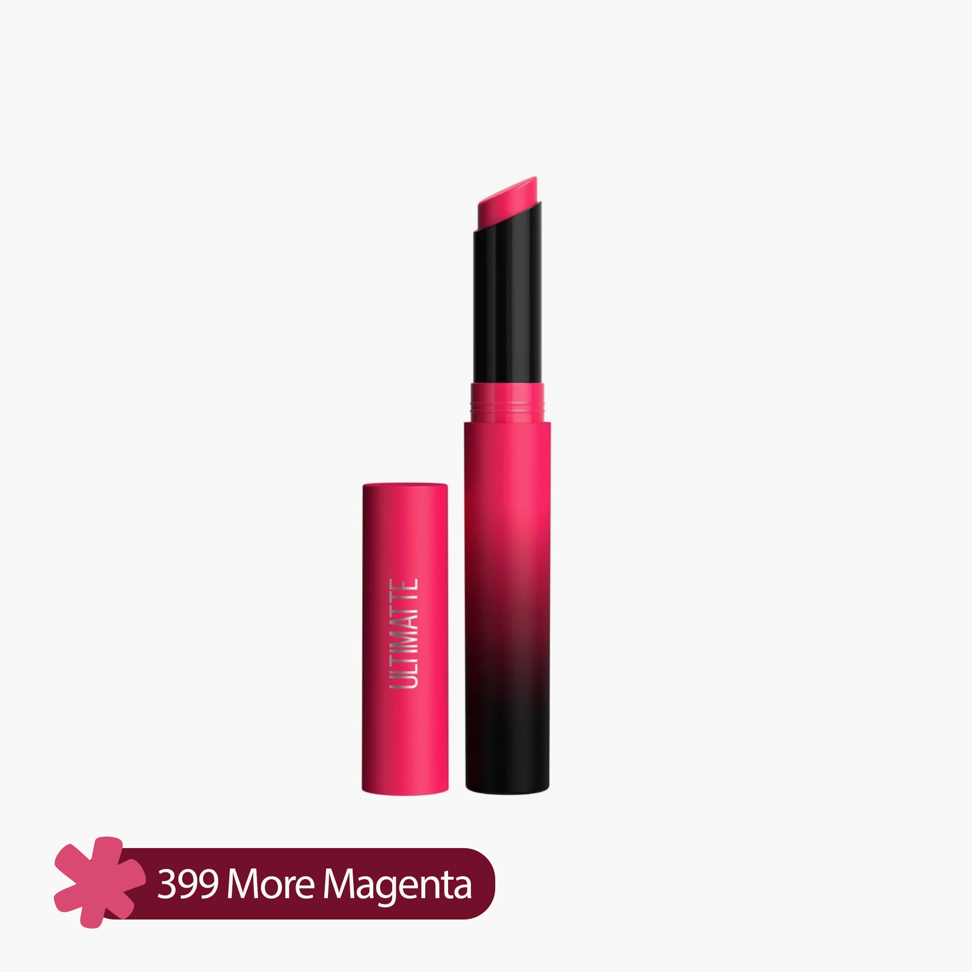 Maybelline Color Sensational Ultimatte Slim Matte Lipstick 1.7gm 399 more magenta