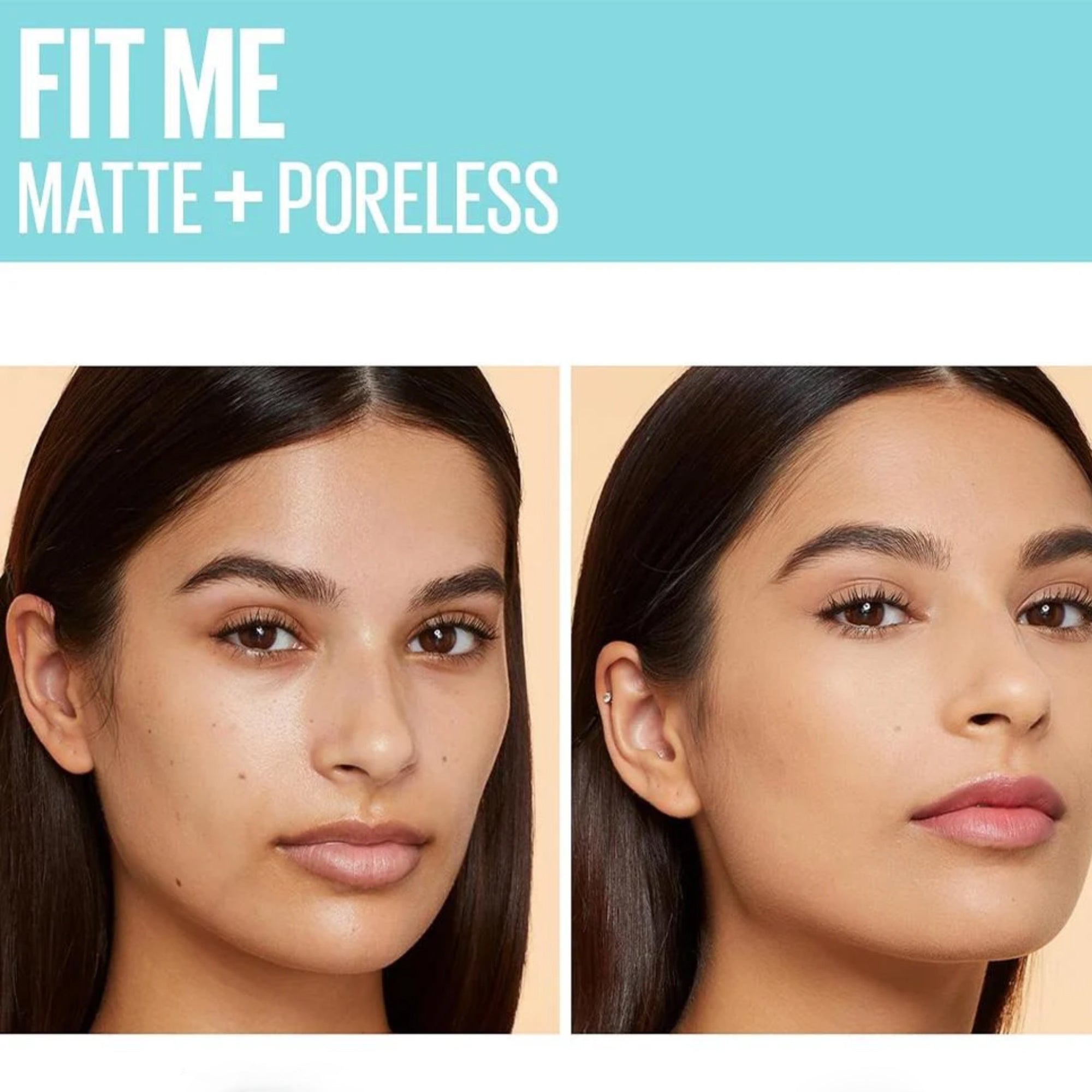 Maybelline Fit Me Matte+Poreless Liquid Foundation With Clay Normal to Oily 250 Sun Beige Tube 30ml