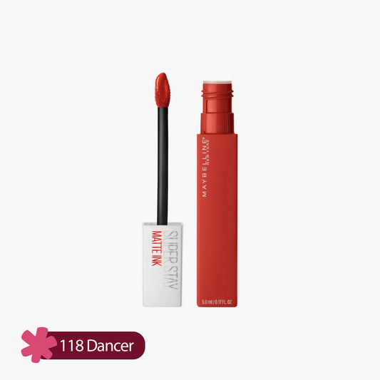 Maybelline Super Stay Matte Ink Liquid Lipstick 118 Dancer 5ml
