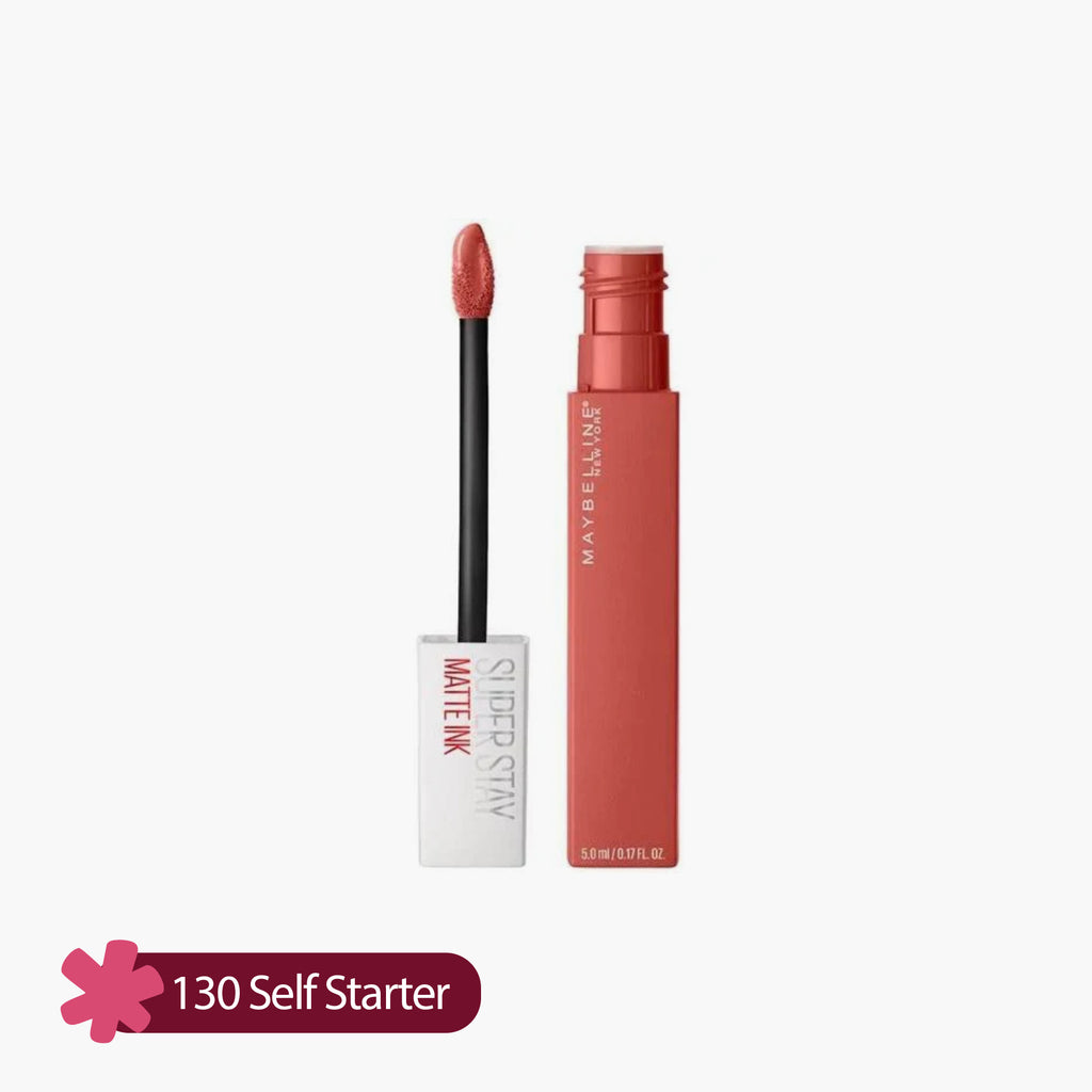 Maybelline Super Stay Matte Ink Liquid Lipstick 5ml 130 self starter