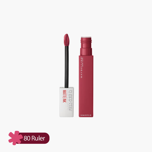 Maybelline Super Stay Matte Ink Liquid Lipstick 80 Ruler 5ml