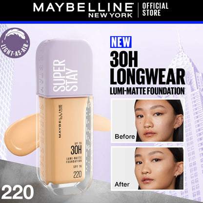 Maybelline Super Stay Upto 30H Lumi Matte Foundation SPF16 220 35ml