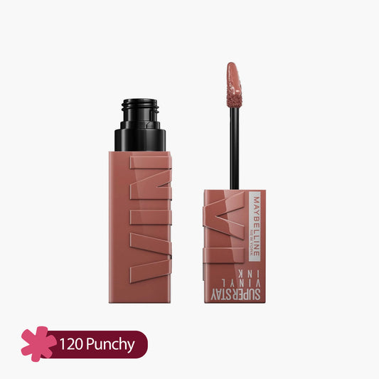 Maybelline Super Stay Vinyl Ink Liquid Lipstick 120 Punchy 4.2ml