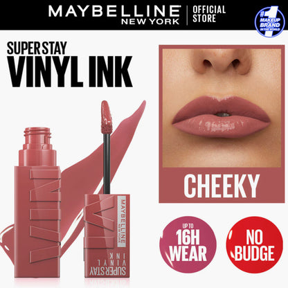 Maybelline Super Stay Vinyl Ink Liquid Lipstick 35 Cheeky 4.2ml