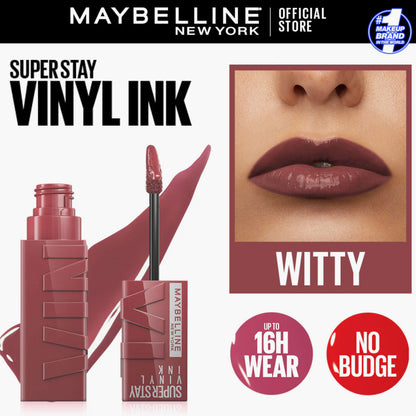 Maybelline Super Stay Vinyl Ink Liquid Lipstick 40 Witty 4.2ml
