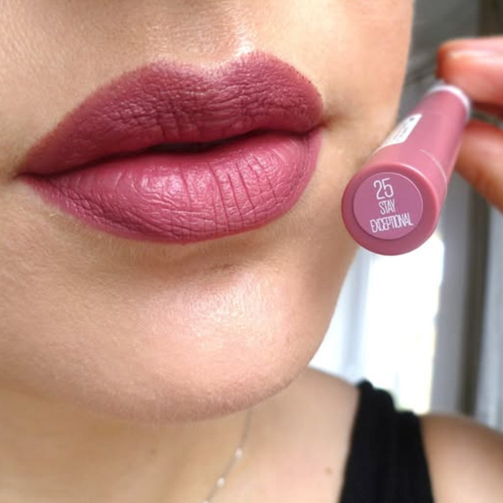 Maybelline Super Stay Ink Crayon Matte Longwear Lipstick 1.2gm shade 25