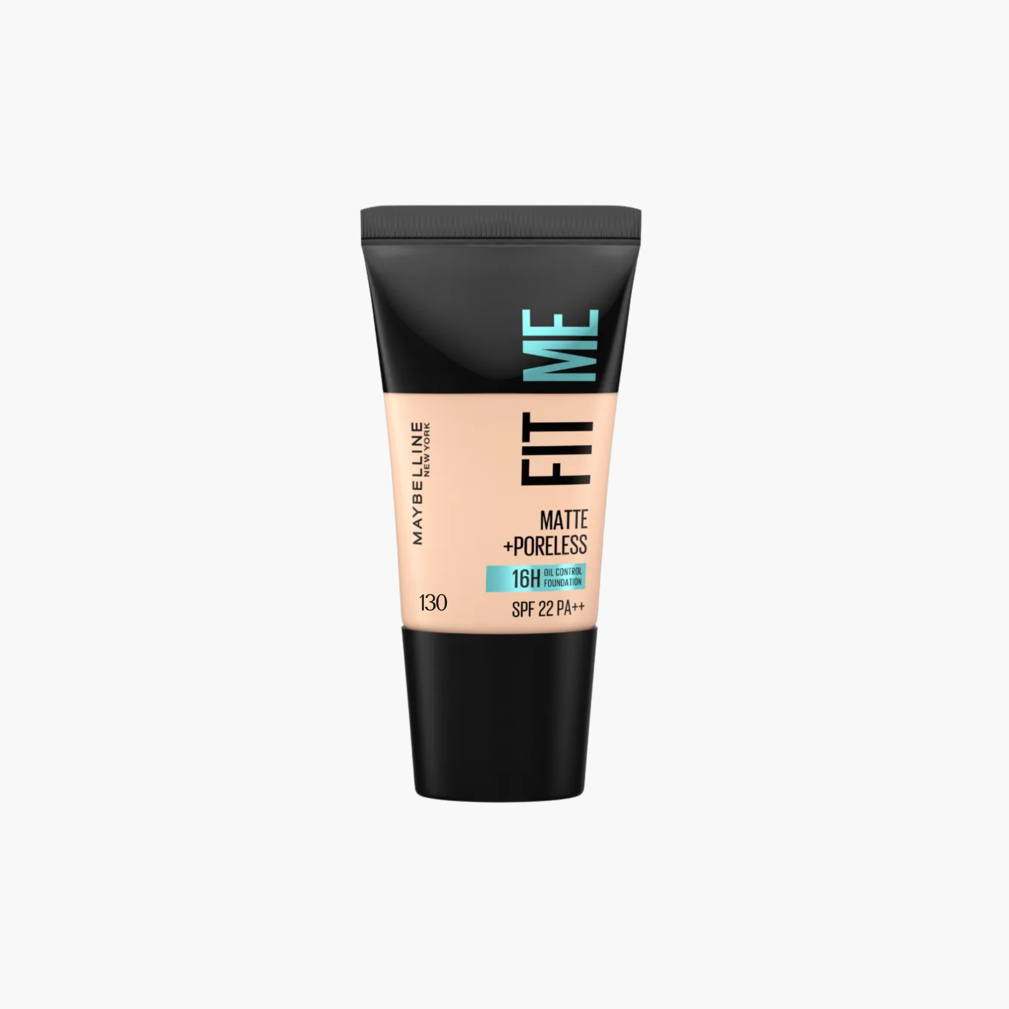 Maybelline Fit Me Matte+Poreless 16H Oil Control Liquid Foundation SPF 22 PA++ 130 Tube 18ml