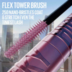 Maybelline Lash Sensational Sky High Washable Mascara 801 Very Black 7.2ml how to use