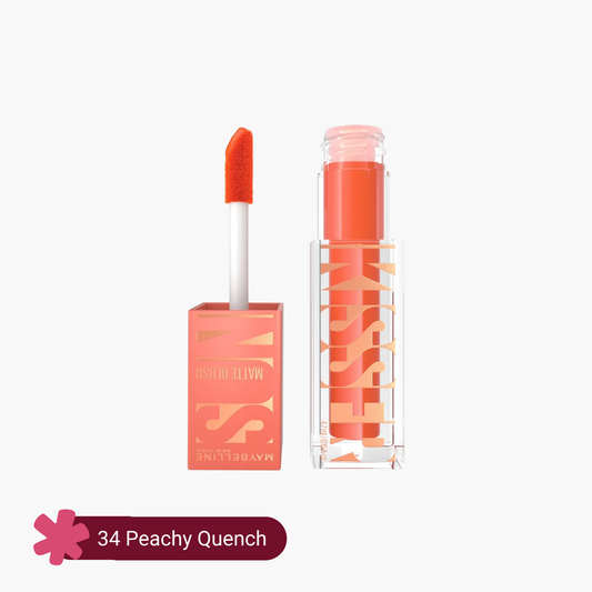 Maybelline SunKisser Matte Liquid Blush 34 Peachy Quench 4.7ml