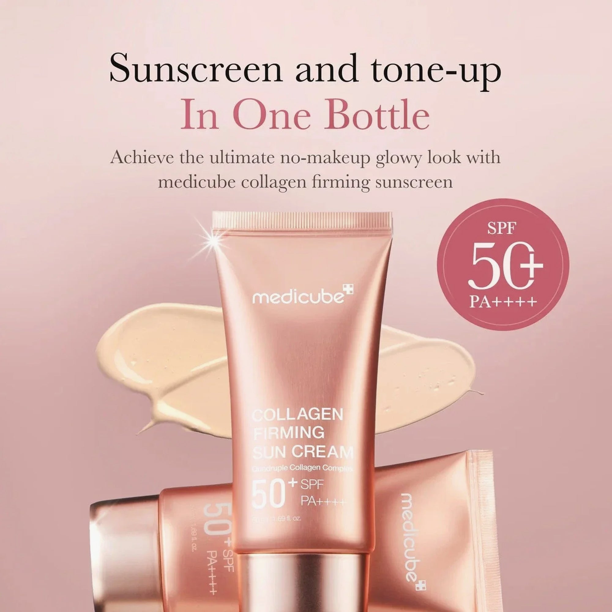 medicube collagen firming sunscreen review