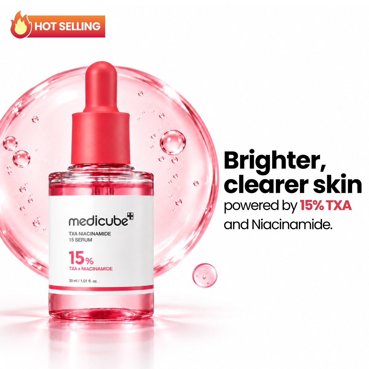 Medicube 15% TXA Niacinamide Serum 30ml