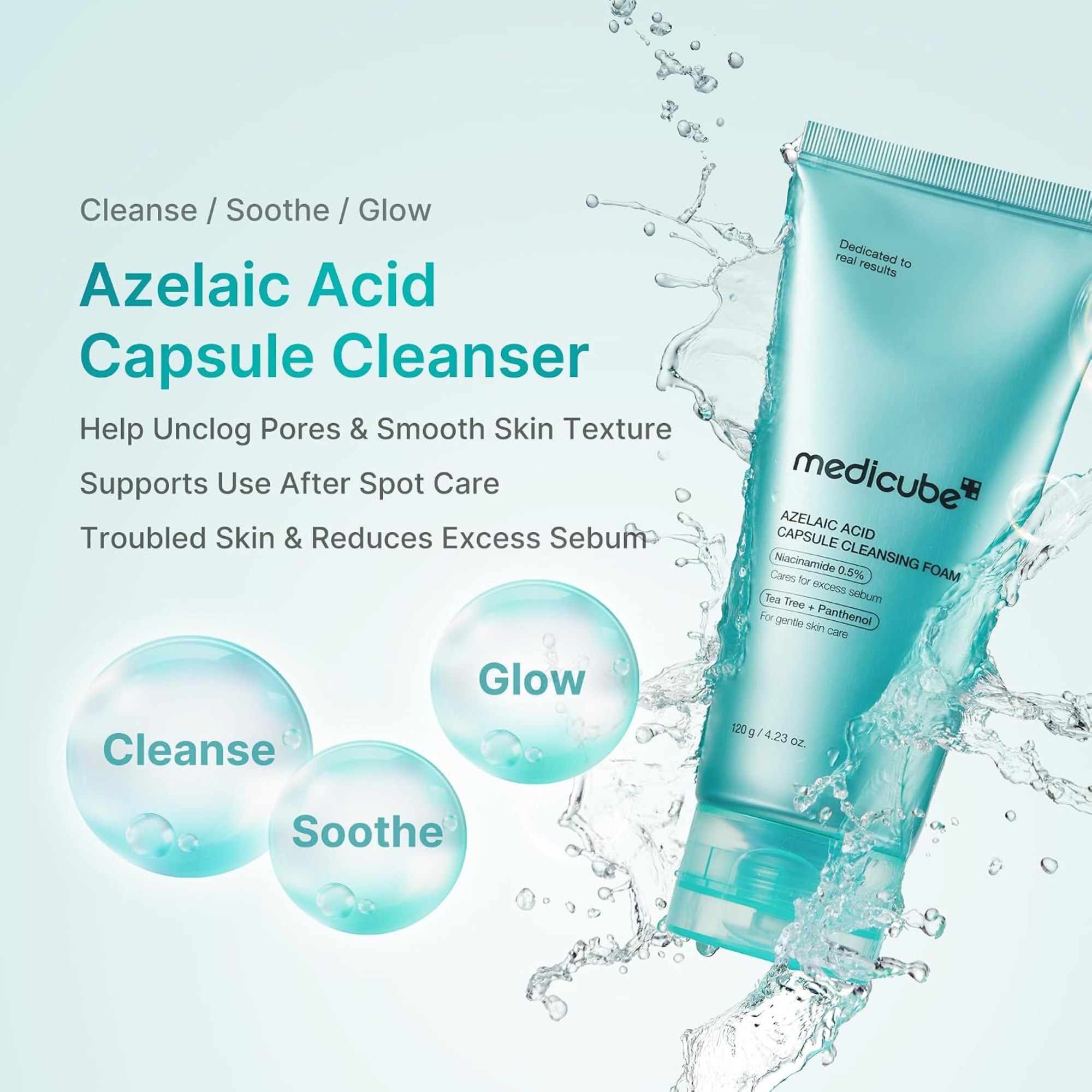 Medicube Azelaic Acid Capsule Cleansing Foam